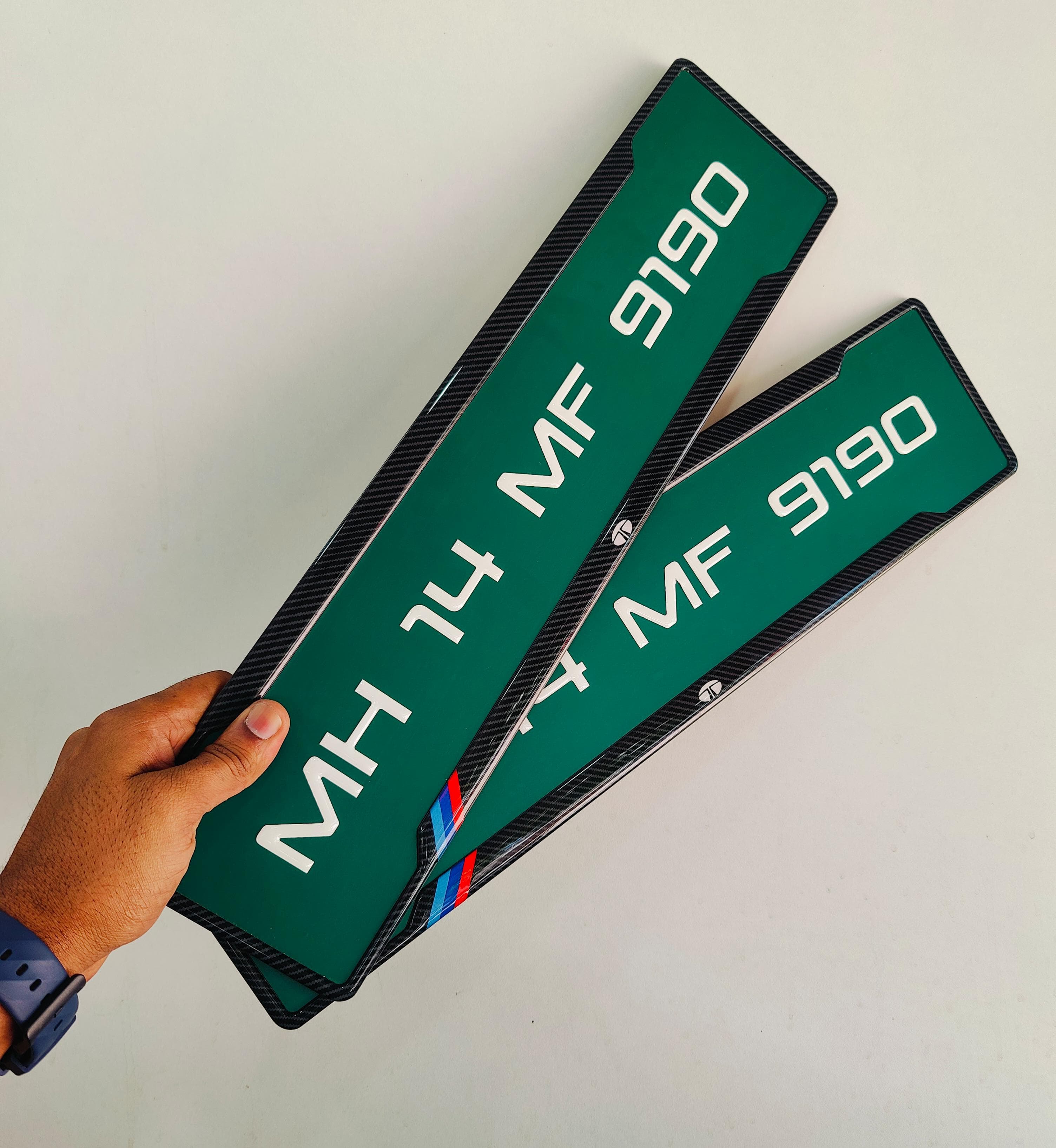 order Premium SUV gel number plate India for Creta Thar Fortuner EV and Nexon