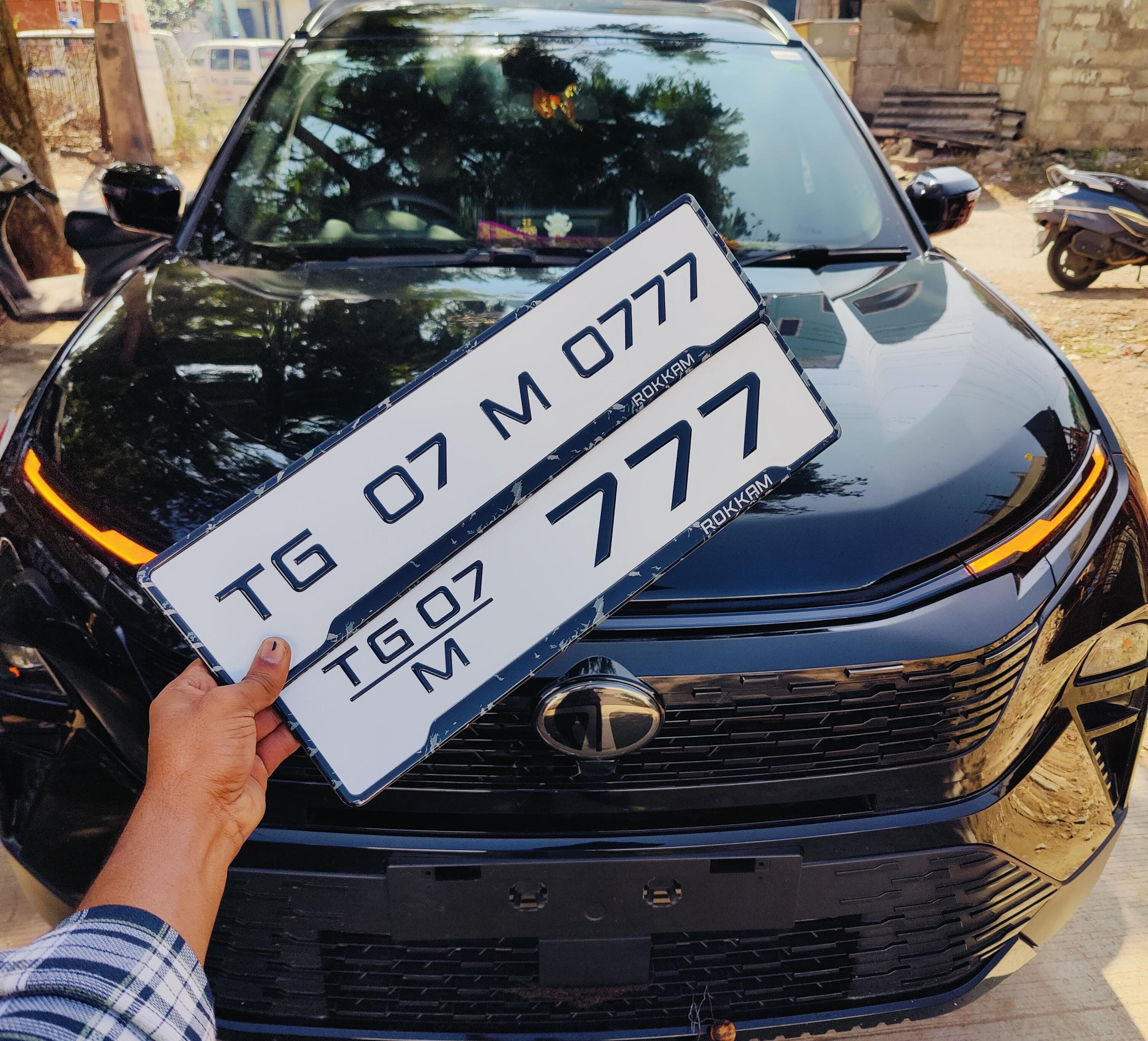 3D Car Gel Plate