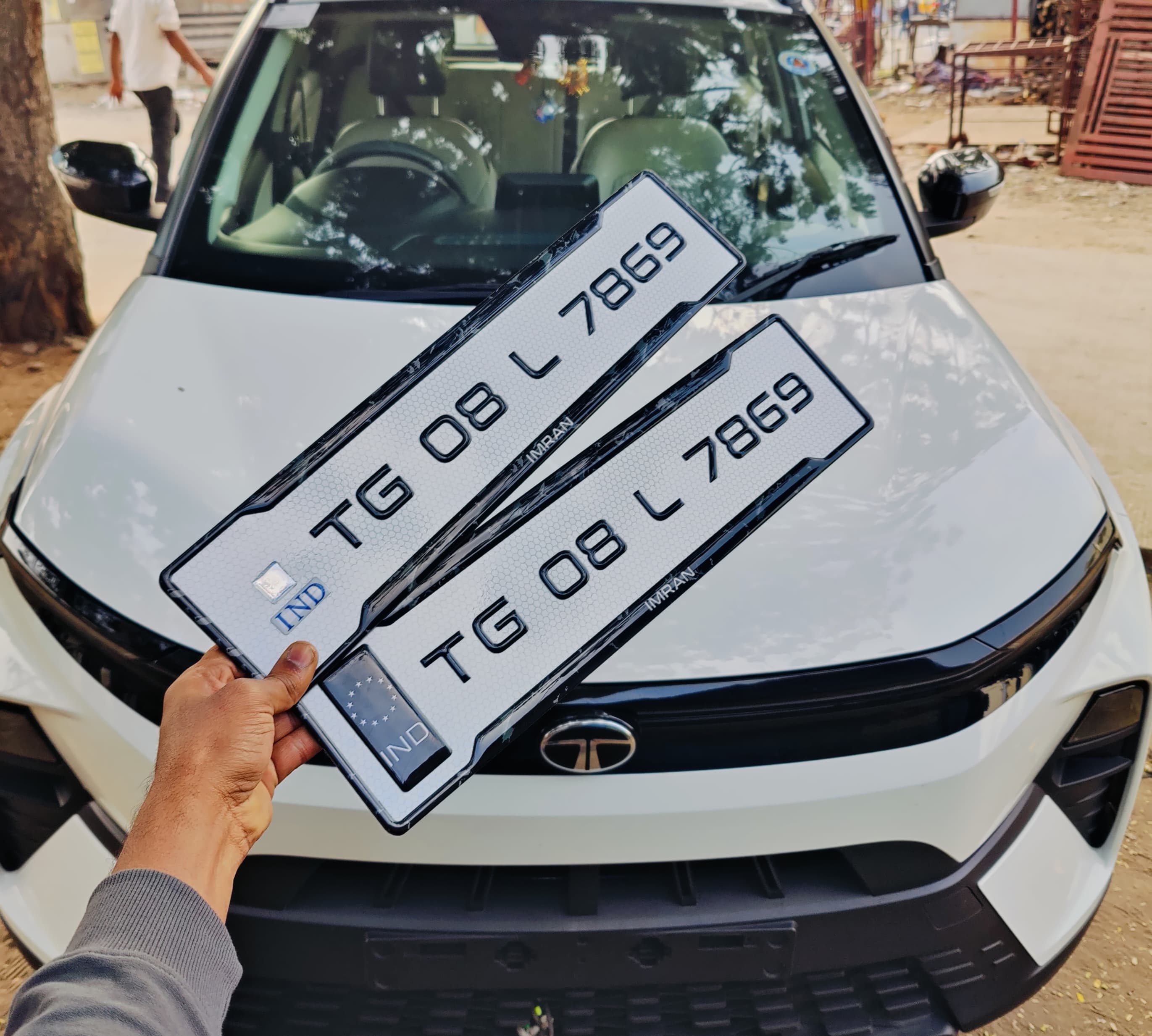 Car Gel Plate